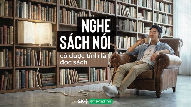 Nghe sách nói có được tính là đọc sách?