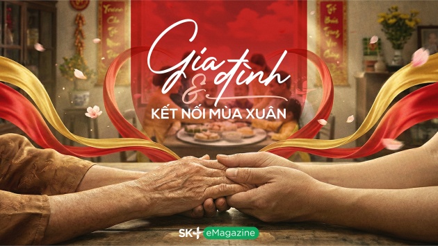 Gia đình và kết nối mùa Xuân