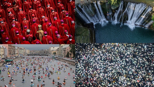 Những khoảnh khắc ấn tượng trên thế giới nhìn từ trên cao