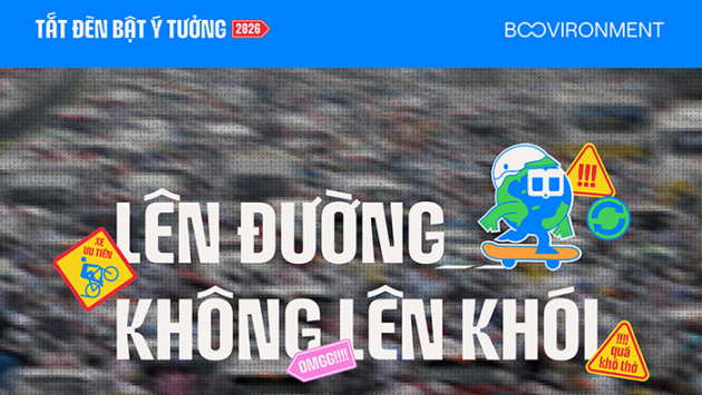 'Tắt đèn Bật ý tưởng 2026': Thúc đẩy giao thông xanh