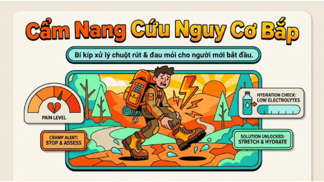 Đau mỏi cơ, chuột rút khi du lịch: Xử trí thế nào để không gián đoạn hành trình?