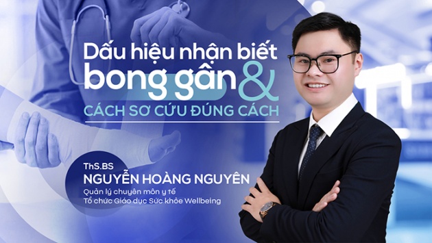 Dấu hiệu nhận biết bong gân và cách sơ cứu đúng cách