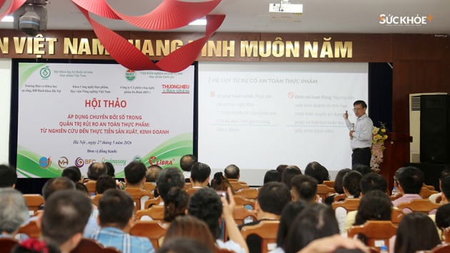 Áp dụng chuyển đổi số trong quản trị rủi ro an toàn thực phẩm