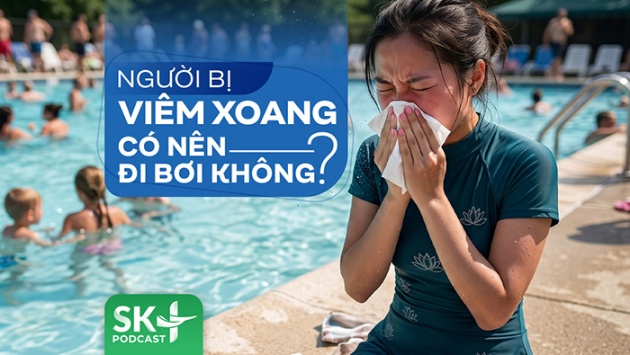 Podcast: Người bị viêm xoang có nên đi bơi không?