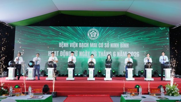 Bệnh viện Bạch Mai cơ sở Ninh Bình chính thức đi vào hoạt động