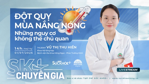 Tại sao không thể chủ quan với nguy cơ đột quỵ trong mùa nóng?