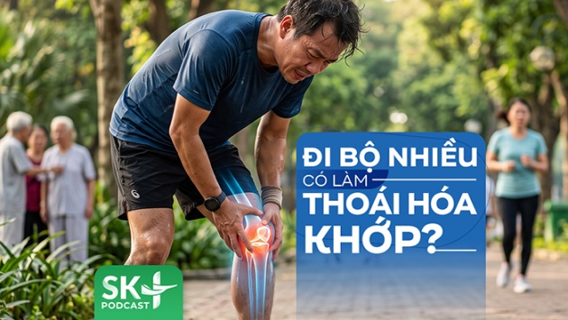 Podcast: Đi bộ nhiều có làm thoái hóa khớp không?
