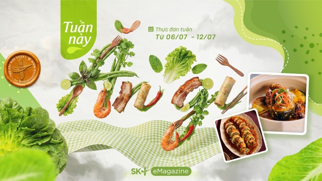 Khỏi lo hôm nay ăn gì với thực đơn tuần cực “hao cơm”