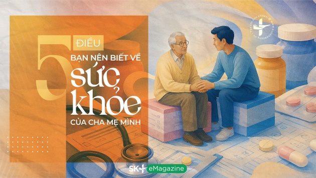 5 điều bạn nên biết về sức khỏe của cha mẹ mình