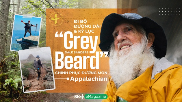 Đi bộ đường dài & kỷ lục “Grey Beard” chinh phục đường mòn Appalachian