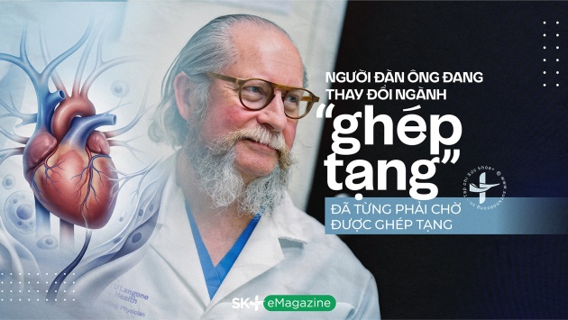 Người đàn ông đang thay đổi ngành “ghép tạng” đã từng phải chờ được ghép tạng 
