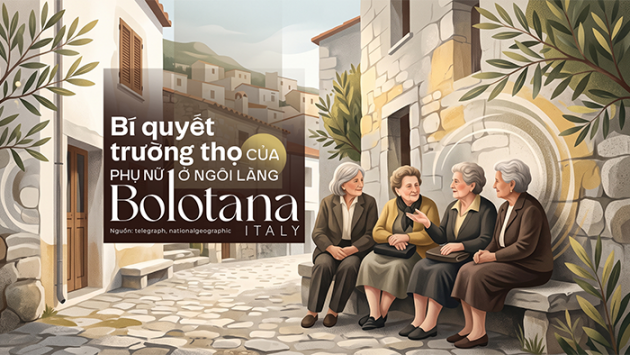 Bí quyết trường thọ của phụ nữ ở ngôi làng Bolotana, Italy