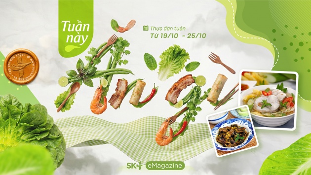 Thực đơn tuần này có gì?